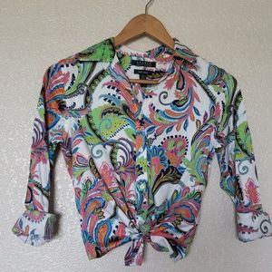 💕SALE💕Ralph Lauren paisley button down shirt